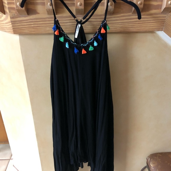 India Boutique Tassel Asymmetrical Dress - Picture 8 of 10